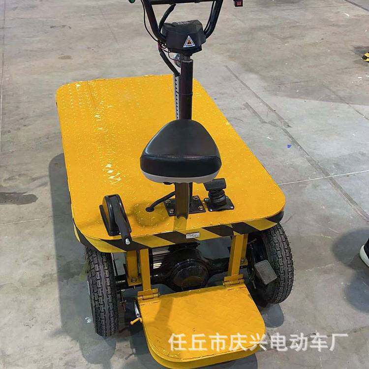 可定制四轮拉货车厂家生产多种规格平板电动运输商场农场工厂用