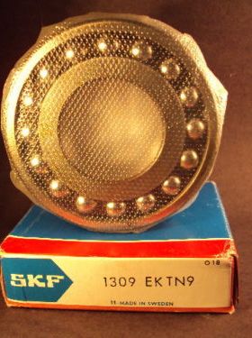 瑞典SKF原装进口轴承  原装 2209E-2RS1KTN9 调心球 1509