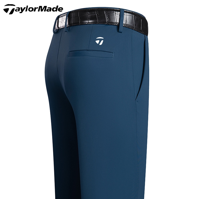 Taylormade秋冬款男士商务休闲裤高尔夫运动长裤修身抗皱高弹西裤