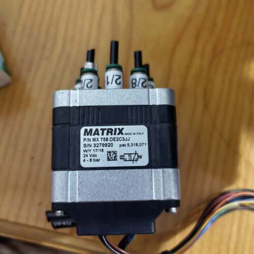 可维修MATRIX电磁阀P/N MX758.DE2C3JJ，2议价