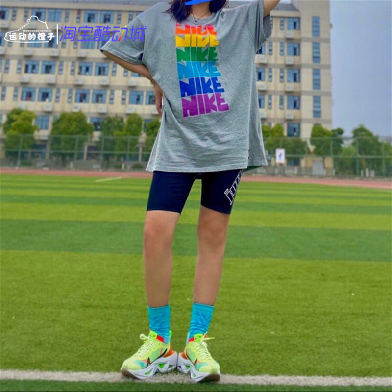 Nike/耐克 AIR JORDAN 女子单车健身运动弹力紧身裤 CU4056-011