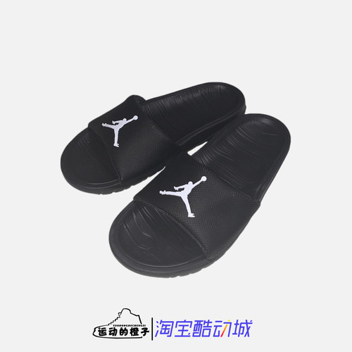 黑白女运动沙滩凉拖鞋