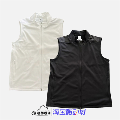 耐克薄绒防风男子高尔夫马甲背心