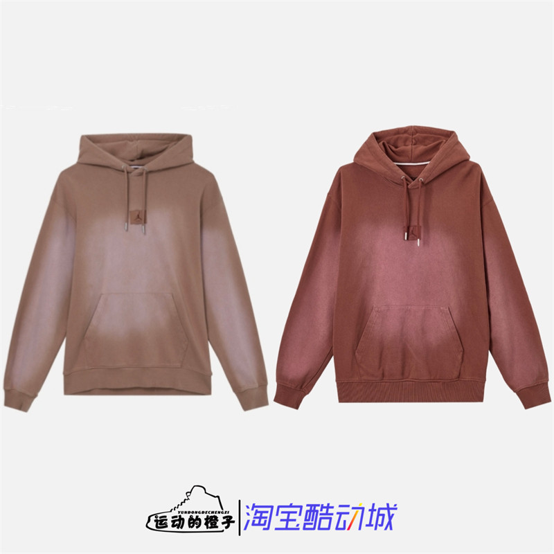 Nike AJ水洗褪色做旧风男连帽衫运动休闲卫衣 FV7250-257-223-231