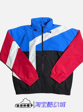 VANS 大LOGO字母V男子梭织拉链运动夹克外套VN0A4UR8JBS