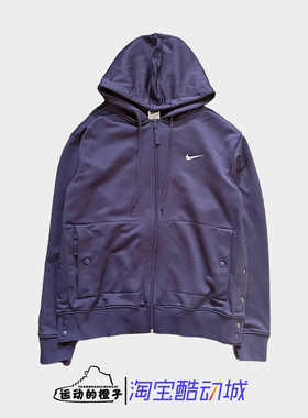 Nike耐克 THERMA-FIT男子篮球运动训练连帽夹克外套FB7116-555