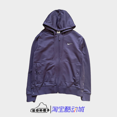 Nike耐克 THERMA-FIT男子篮球运动训练连帽夹克外套FB7116-555