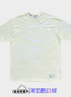 Nike耐克 Naomi Osaka联名花卉夏季男短袖体恤DX2043-113