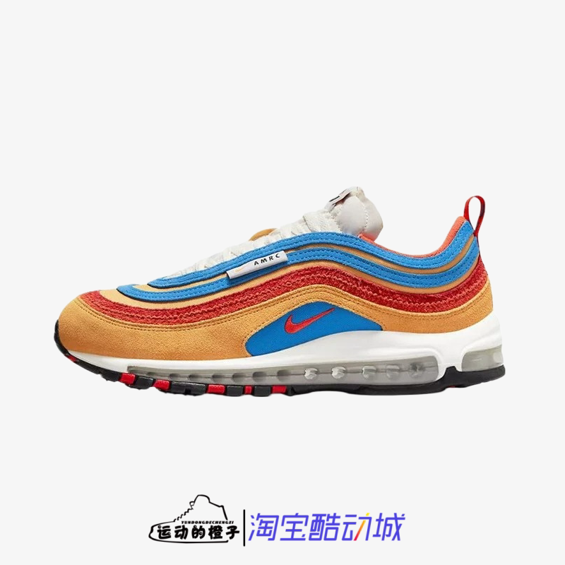 耐克Nike AIR MAX 97 男子大气垫子弹休闲运动跑鞋 DH1085-700