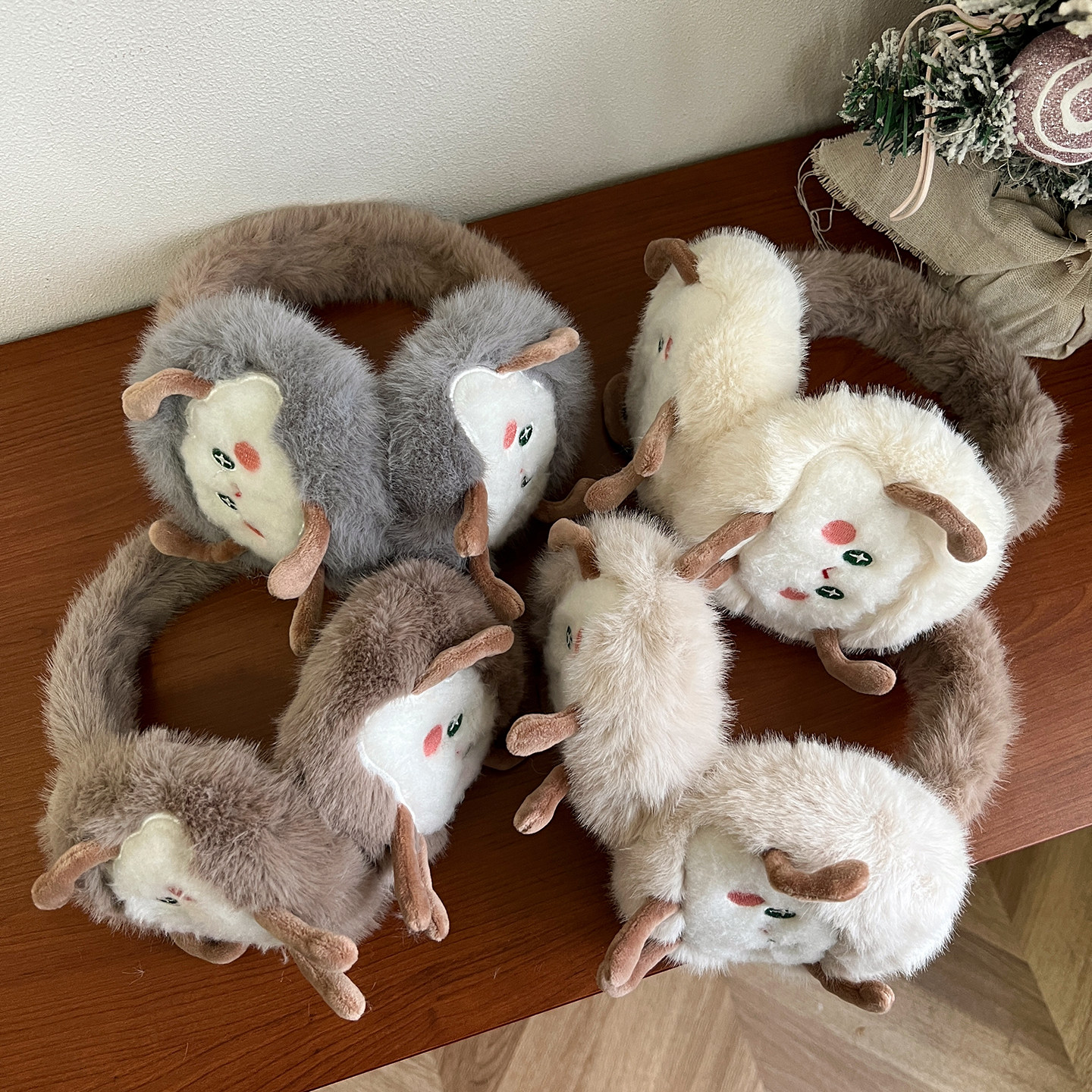 卡通可爱毛绒耳罩学生耳套女冬季