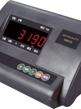 耀华XK3190-A12+E电子称平台秤/地磅显示器仪表/选RS232电流环接