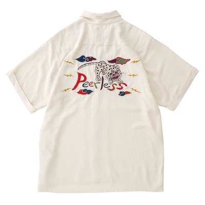 「现货」VISVIM IRVING SHIRT S/S (SL RAYON) 19SS 老虎短袖衬衫