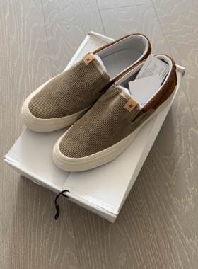 VISVIM SKAGWAY SLIP-ON CORDUROY 灯芯绒板鞋 一脚蹬休闲鞋