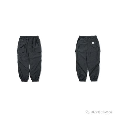 MADNESS NYLON TRACK PANTS 尼龙口袋运动休闲长裤余文乐日本面料