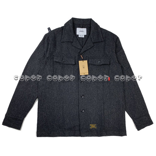 wtaps现货羊毛两袋衬衫