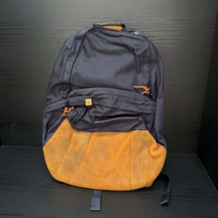 现货全新 VISVIM BALLISTIC 22L 意大利做旧牛皮底 双肩背包 书包