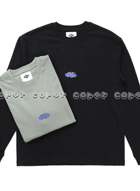 MADNESS LONG SLEEVE PRINT TEE 18AW 秋冬印花圆领长袖T恤