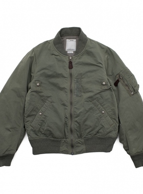 现货 VISVIM THORSON JKT 泥染飞行夹克 MA-1外套 17AW 元旦限定