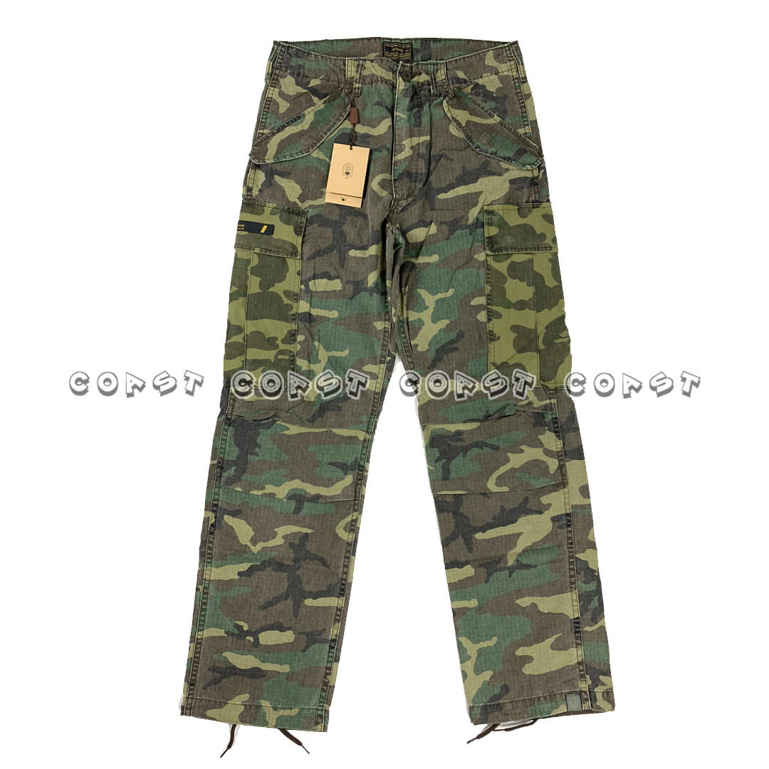 WTAPS X BAPE CARGO TROUSERS.JUNGLE.STOCK 联名迷彩工装裤