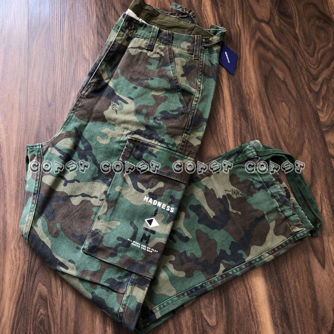 MADNESS ARMY PANTS winter Easy Overalls camouflage Casual pants Shawn Yue Large pocket Drawstringin the Men's clothing, Casual pants  category - from Buy2taobao.com to provide professional Taobao agent buy service