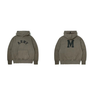 MADNESS ARMY HOODIE 21AW 军事印花帽衫秋冬连帽卫衣工装余文乐