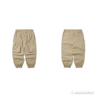 MADNESS ARMY PANTS 21SS 余文乐束脚裤春夏卡其工装口袋休闲长裤