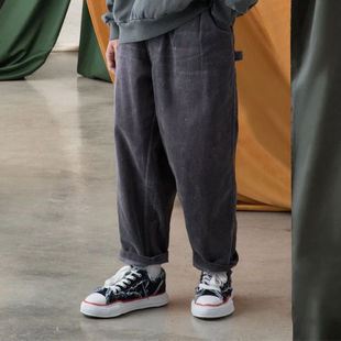 CORDUROY 余文乐直筒休闲裤 20FW 男 国产洗水灯芯绒长裤 MADNESS