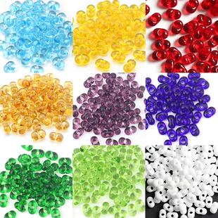 捷克宝仕奥沙网红风玻璃花生珠 手工diy手链项链散珠串珠饰品配件