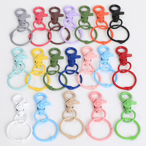 DIY钥匙扣彩色手工制作韩版书圈