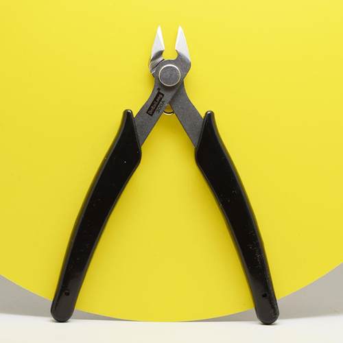 德佰龙水口电子剪线切钳迷你修边塑料毛刺模型 300A剪钳