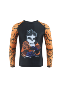 巴西柔术防磨服Rashguard 格斗熊猫