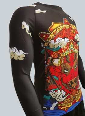 巴西柔术防磨服Rashguard