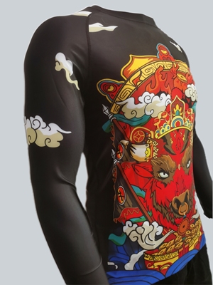 巴西柔术防磨服Rashguard