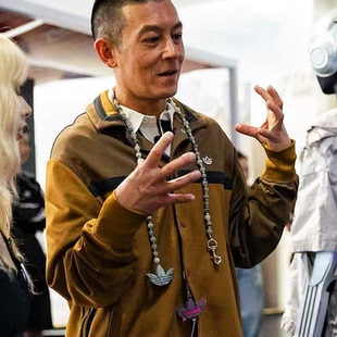 adidas三叶草CLOT陈冠希联名男女复古翻领拼色休闲运动外套IY8664