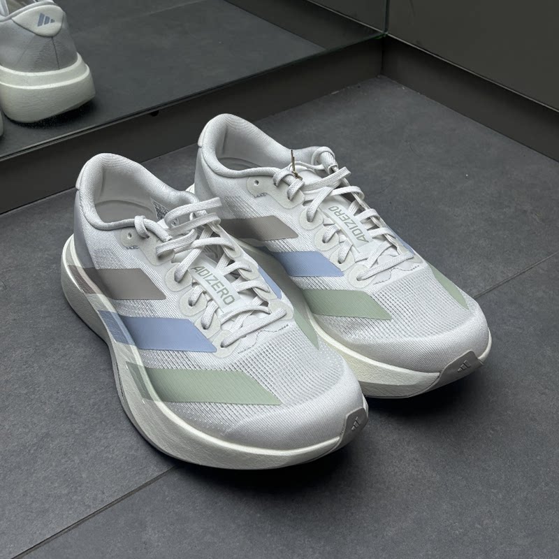 阿迪达斯Adizero Evo SL男子低帮透气缓震竞速马拉松跑步鞋KJ1959图片