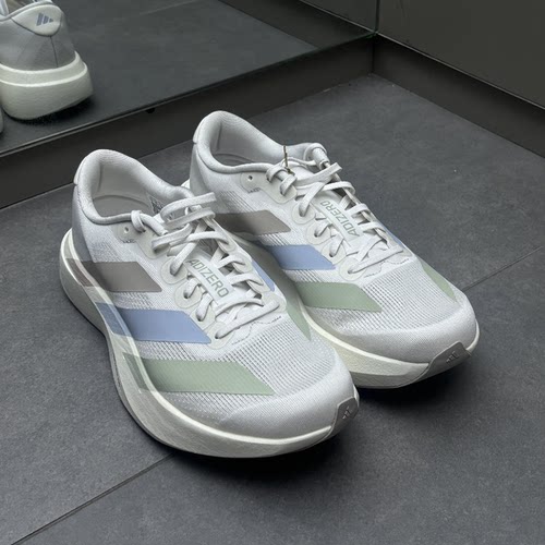 阿迪达斯Adizero Evo SL男子低帮透气缓震竞速马拉松跑步鞋KJ1959