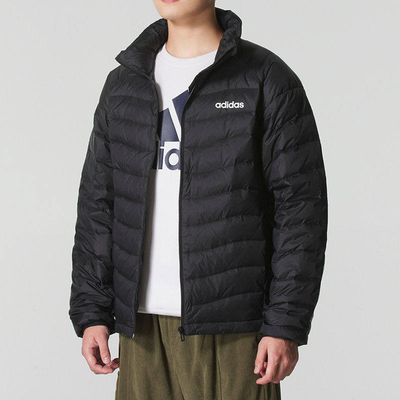 Adidas阿迪达斯男女户外保暖休闲运动立领羽绒服外套 JL9662