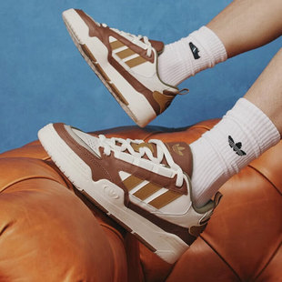 JR8348 休闲板鞋 阿迪达斯ADI2000男女同款 复古面包加厚运动鞋