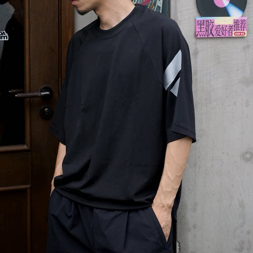 Adidas阿迪达斯夏季FOS男子运动潮流户外宽松透气短袖T恤KH1485