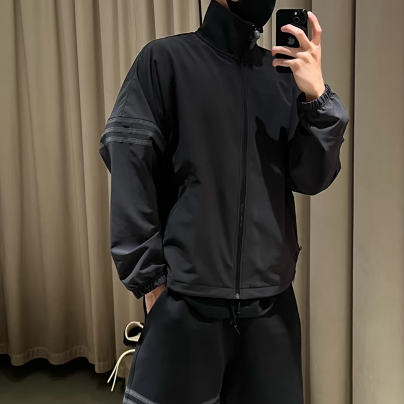 阿迪达斯三叶草男子梭织透气外套运动休闲立领防风夹克IS2818,运动服/休闲服装,运动茄克/外套,淘宝优惠券,粉丝福利购,淘宝优惠卷