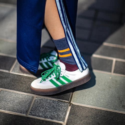 阿迪达斯三叶草SAMBAE男女复古运动小白鞋德训鞋T头鞋板鞋IE9105