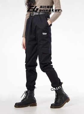 阿迪达斯三叶草裤子女裤秋冬工装裤运动裤休闲裤长裤 GD3071