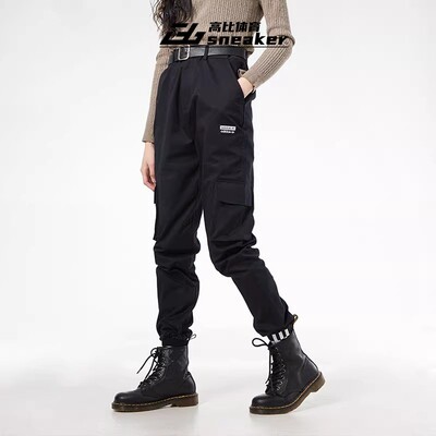 工装裤GD3071收口梭织宽松女子