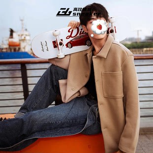 247 Fleece男子保暖宽松单排扣休闲夹克外套FB8168 耐克Nike Tech