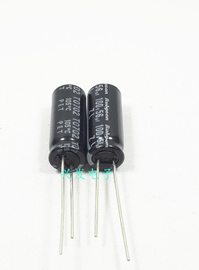 原装日本红宝石ZL 高频长寿命 电解电容 100V56UF 56UF100V 8*20