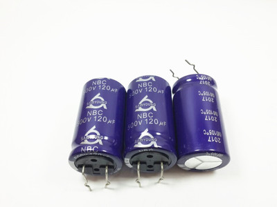 韩国三莹 长寿命高频电源 电解电容 500V120UF 120UF500V 22*40