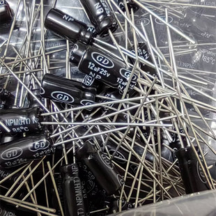 25V12UF 12UF25V 全新原装功放分频器 无极NP 电解电容 5*11
