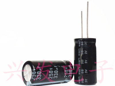 全新液晶电源长寿命 电解电容 250V330UF 330UF250V 体积：18X35