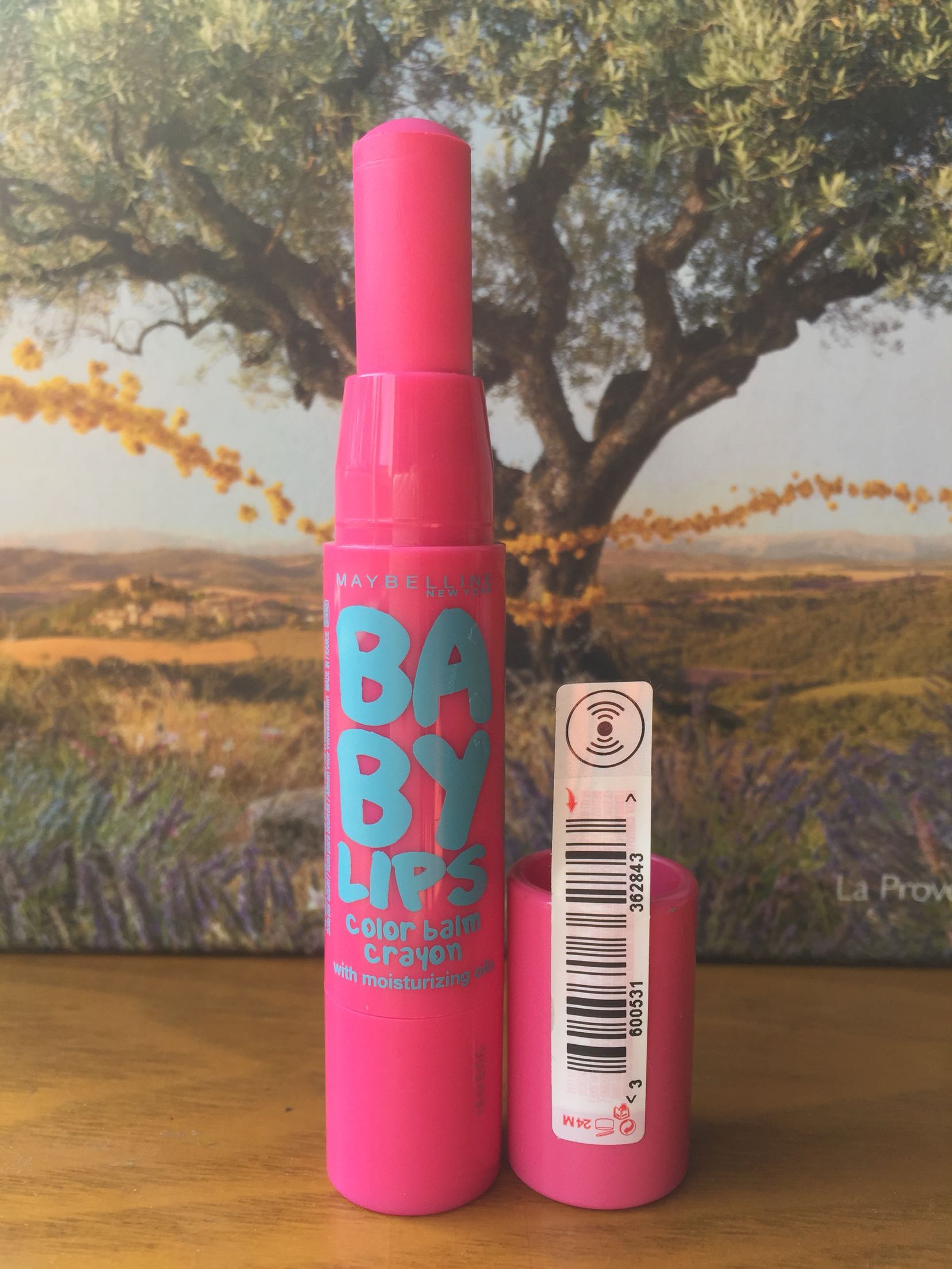 maybelline美宝莲宝蓓蜡笔护唇膏有色润唇膏baby lips 法国产