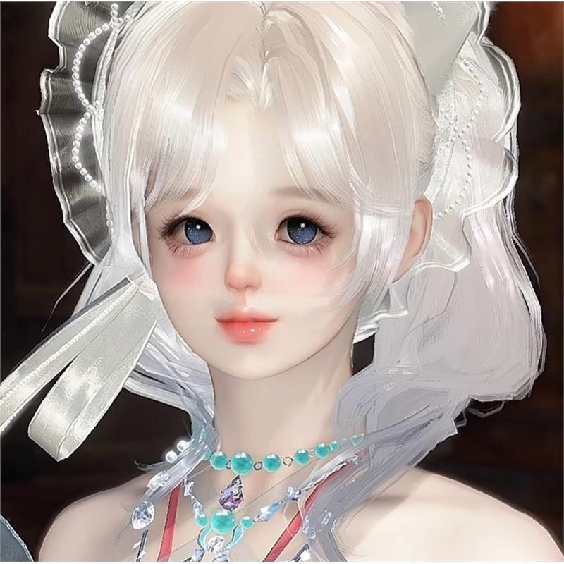 筱筱 逆水寒手游捏脸 铁衣素问九灵神相龙吟血河碎梦玄机女通用